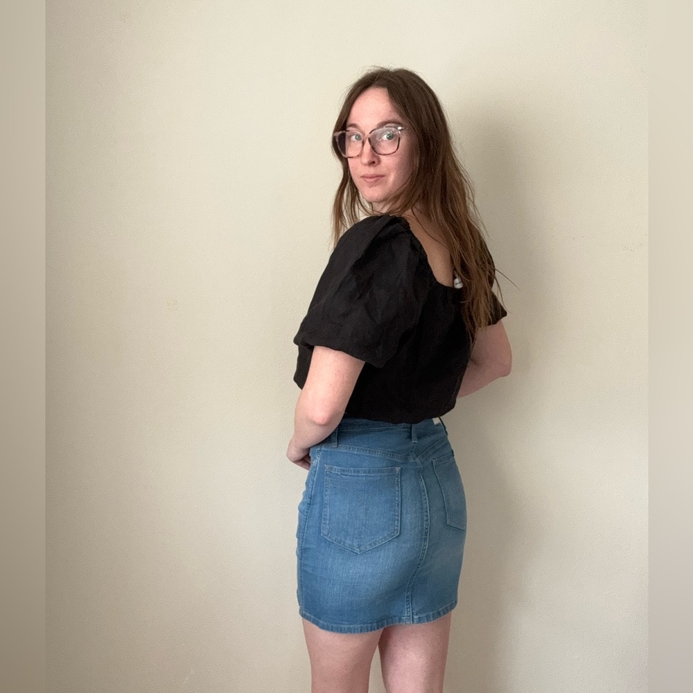 Calvin Klein Jean Mini Skirt